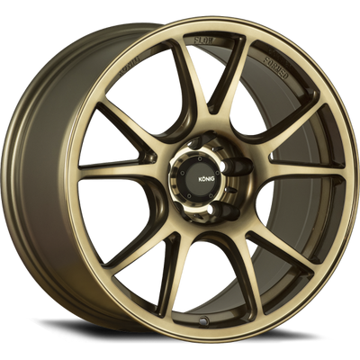 Konig - Freeform - Bronze - Radium Bronze - 18" x 9", 42 Offset, 5x112 (Bolt pattern), 66.6mm HUB