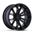 Fuel - FC404 MUTINY - Black - Matte Black W/ Gloss Black Lip - 22" x 10", 0 Offset, 8x170 (Bolt pattern), 125.10mm HUB