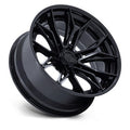 Fuel - FC404 MUTINY - Black - Matte Black W/ Gloss Black Lip - 22" x 10", -18 Offset, 8x170 (Bolt pattern), 125.10mm HUB