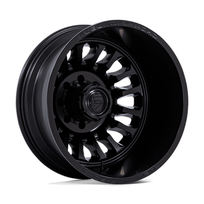 Fuel - D867 ARC DUALLY - Black - Blackout - 20" x 8.25", -227 Offset, 8x165.1 (Bolt pattern), 117.00mm HUB
