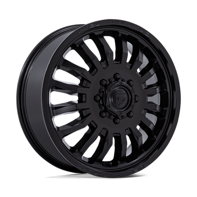 Fuel - D867 ARC DUALLY - Black - Blackout - 22" x 8.25", 104 Offset, 8x200 (Bolt pattern), 142.00mm HUB