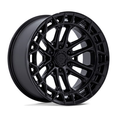 Fuel - FC874 CELSIUS - Black - Matte Black with Gloss Black Lip - 20" x 9", 1 Offset, 6x139.7 (Bolt pattern), 106.10mm HUB