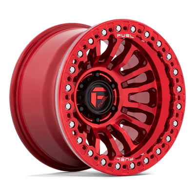 Fuel - FC125 RINCON BEADLOCK - Candy Red - 17" x 9", -38 Offset, 8x165.1 (Bolt pattern), 125.1mm HUB