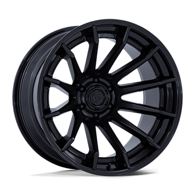 Fuel - FC403 BURN - Black - Matte Black with Gloss Black Lip - 20" x 9", 1 Offset, 6x139.7 (Bolt pattern), 106.10mm HUB