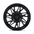 Fuel - FC405 DYNAMO - Black - Matte Black W/ Gloss Black Lip - 22" x 9.5", 20 Offset, 6x135 (Bolt pattern), 87.10mm HUB