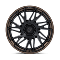 Fuel - FC405 DYNAMO - Black - Matte Black W/ G-Bronze Lip - 20" x 9", 1 Offset, 6x135 (Bolt pattern), 87.10mm HUB