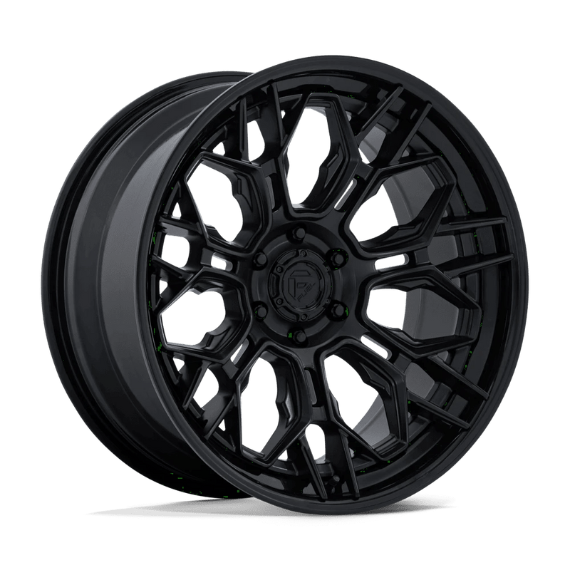 Fuel - FC409 HIVE - Black - Matte Black W/ Gloss Black Lip - 22" x 9.5", 20 Offset, 6x135 (Bolt pattern), 87.10mm HUB