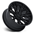 Fuel - FC409 HIVE - Black - Matte Black W/ Gloss Black Lip - 22" x 9.5", 20 Offset, 6x139.7 (Bolt pattern), 106.10mm HUB