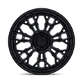 Fuel - FC409 HIVE - Black - Matte Black W/ Gloss Black Lip - 22" x 10", -18 Offset, 6x135 (Bolt pattern), 87.10mm HUB