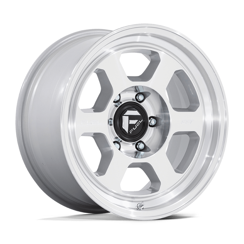 Fuel - FC860 HYPE - Silver - Machined - 18" x 8.5", 10 Offset, 6x135 (Bolt pattern), 87.1mm HUB