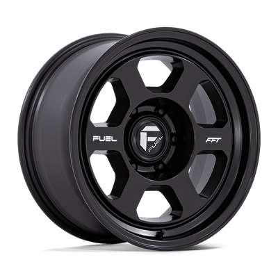 Fuel - FC860 HYPE - Black - Matte Black - 18" x 8.5", -10 Offset, 6x139.7 (Bolt pattern), 106.1mm HUB