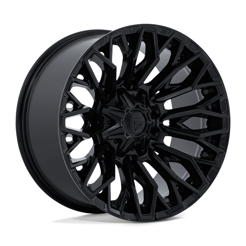 Fuel - FC865 STRIKE - Black - GLOSS BLACK - 20" x 10", -18 Offset, 6x135, 139.7 (Bolt Pattern), 106.1mm HUB