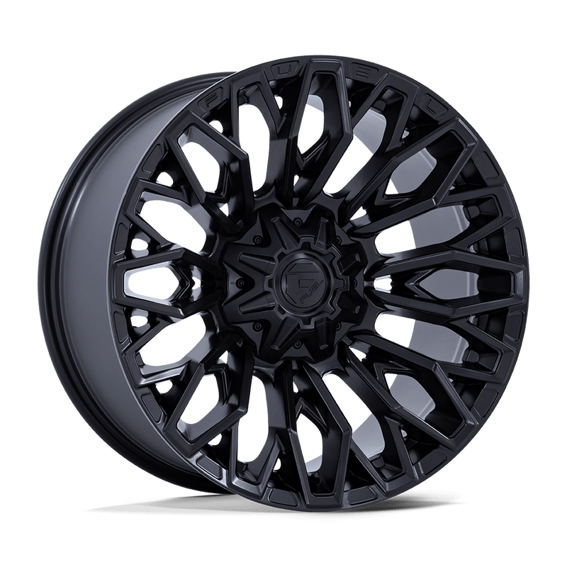 Fuel - FC865 STRIKE - Black - Blackout - 22" x 10", -18 Offset, 8x180 (Bolt pattern), 124.20mm HUB