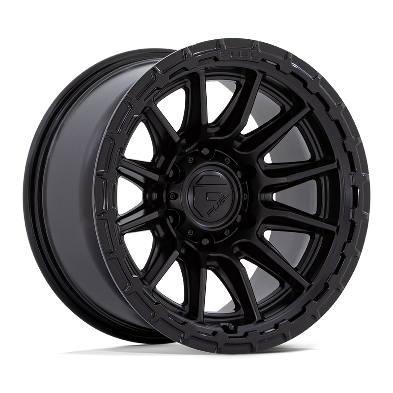 Fuel - FC866 PISTON - Black - Blackout - 20" x 9", 1 Offset, 6x135 (Bolt pattern), 87.1mm HUB