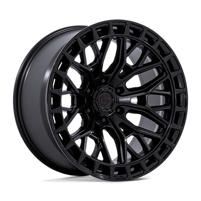 Fuel - FC869 SIGMA - Black - Blackout with Gloss Black Lip - 22" x 9.5", 18 Offset, 6x139.7 (Bolt pattern), 106.10mm HUB