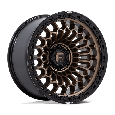 Fuel - FC870 SINISTER - Bronze - Matte Bronze with Matte Black Lip - 20" x 9", 1 Offset, 6x139.7 (Bolt pattern), 106.10mm HUB