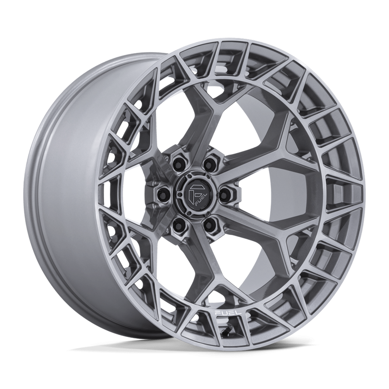 Fuel - FC873 CHARGER - Platinum - 17" x 9", 1 Offset, 6x135 (Bolt pattern), 87.10mm HUB