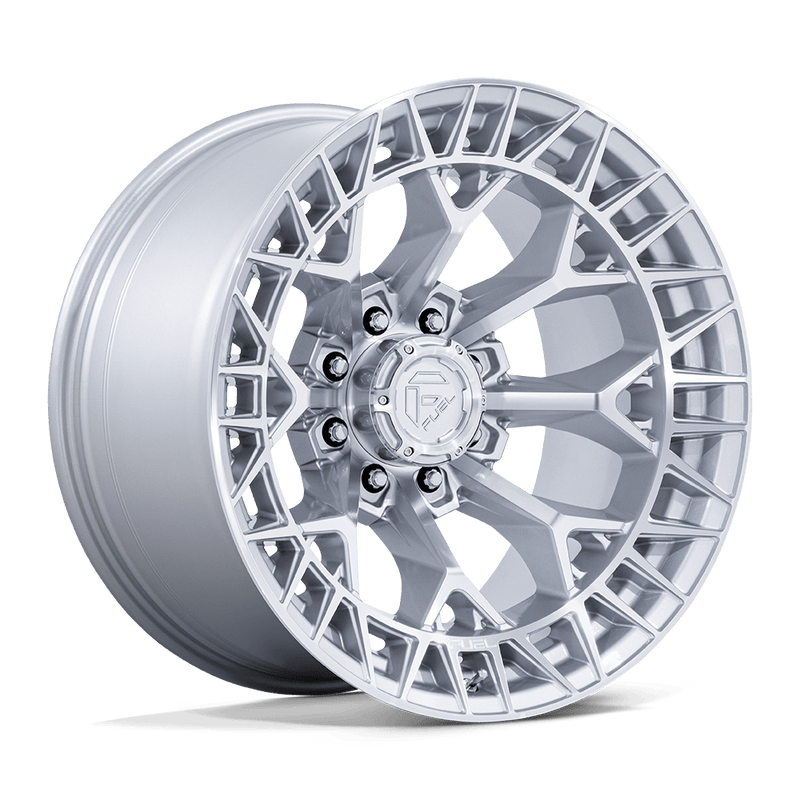 Fuel - FC873 CHARGER - Silver - Gloss Silver with Machined Face - 20" x 9", 1 Offset, 8x170 (Bolt pattern), 125.10mm HUB