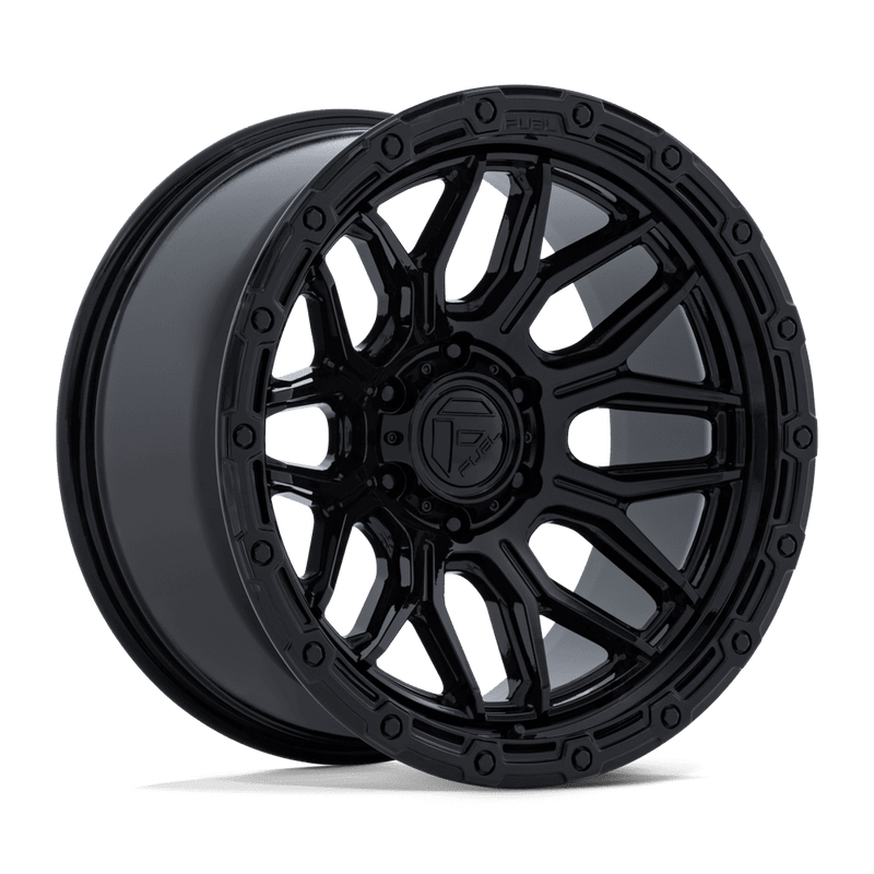 Fuel - FC881 SURGE - Black - GLOSS BLACK - 20" x 9", 20 Offset, 6x139.7 (Bolt Pattern), 106.1mm HUB