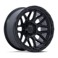 Fuel - FC881 SURGE - Black - Matte Black W/ Gloss Black Lip - 18" x 9", 1 Offset, 5x127 (Bolt pattern), 71.50mm HUB