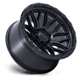 Fuel - FC881 SURGE - Black - Matte Black W/ Gloss Black Lip - 18" x 9", 20 Offset, 5x127 (Bolt pattern), 71.50mm HUB