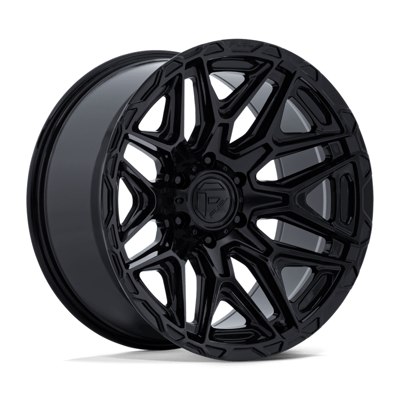 Fuel - FC885 INJECTOR - Black - GLOSS BLACK - 20" x 10", -18 Offset, 8x170 (Bolt Pattern), 125.1mm HUB