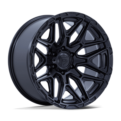 Fuel - INJECTOR - Black - Matte Black - 20" x 9", 1 Offset, 8x165.1 (Bolt pattern), 125.10mm HUB