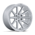 Fuel - FC887 CIRCUIT - Silver - Gloss Silver W/ Machined Face - 22" x 9", 1 Offset, 6x135 (Bolt pattern), 87.1mm HUB