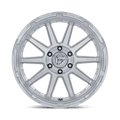 Fuel - FC887 CIRCUIT - Silver - Gloss Silver W/ Machined Face - 18" x 9", 20 Offset, 6x135 (Bolt pattern), 87.1mm HUB