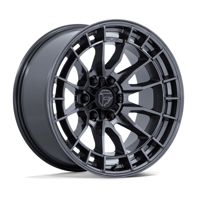 Fuel - REVOLT - Gunmetal - Gloss Gunmetal - 20" x 9", 20 Offset, 6x135 (Bolt pattern), 87.10mm HUB