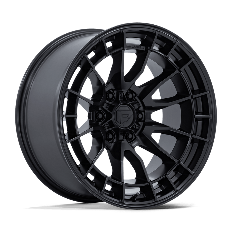 Fuel - REVOLT - Black - Matte Black - 17" x 9", 1 Offset, 6x139.7 (Bolt pattern), 106.10mm HUB