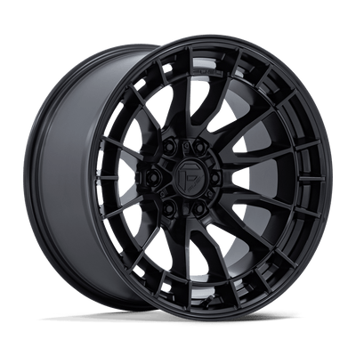 Fuel - REVOLT - Black - Matte Black - 17" x 9", 1 Offset, 6x135 (Bolt pattern), 87.10mm HUB
