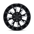 Fuel - FC895 TANTRUM - Black - Gloss Black Milled - 22" x 10", 10 Offset, 8x165.1 (Bolt pattern), 125.1mm HUB