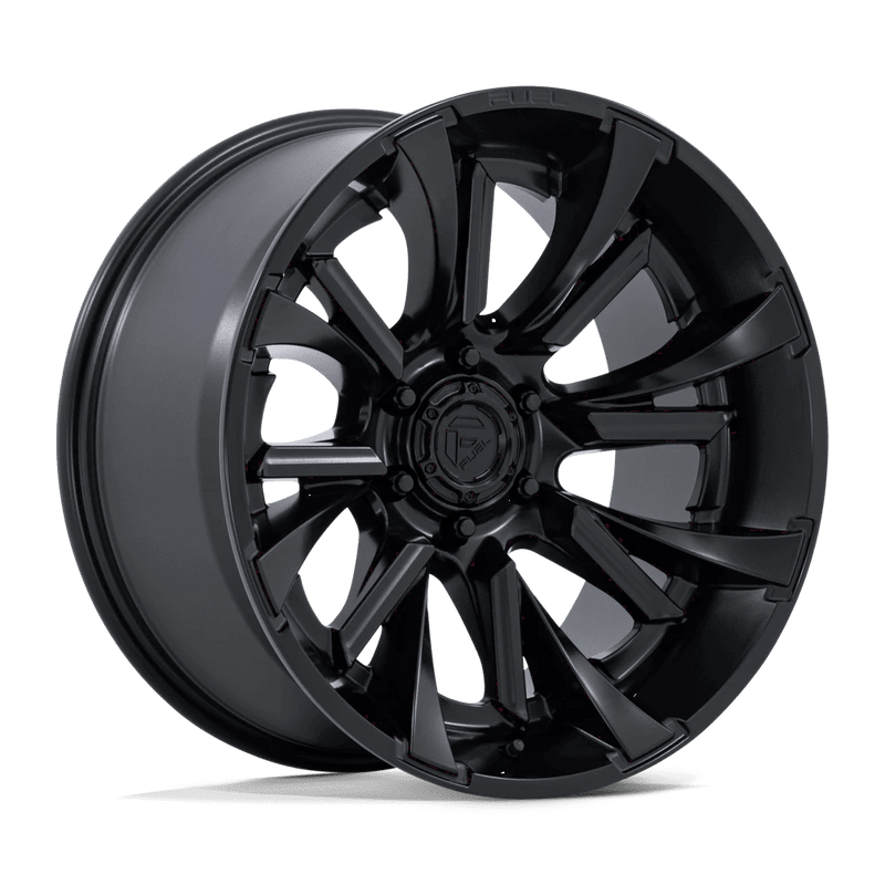 Fuel - FC895 TANTRUM - Black - Matte Black - 22" x 10", 10 Offset, 6x139.7 (Bolt pattern), 106.1mm HUB