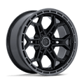 Fuel - FC896 HEATHEN - Black - Gloss Black Gloss Gunmetal Lip - 20" x 9", 1 Offset, 6x139.7 (Bolt pattern), 106.1mm HUB