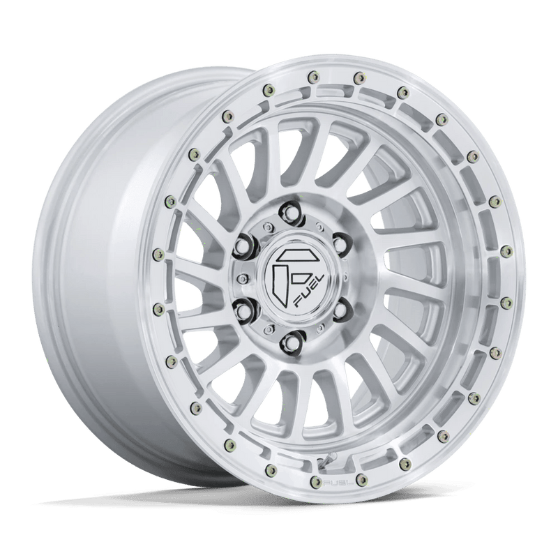 Fuel - FC897 HAVOC - Silver - Gloss Silver W/ Machined Face - 20" x 9", 1 Offset, 6x139.7 (Bolt pattern), 106.1mm HUB