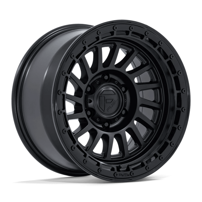 Fuel - FC897 HAVOC - Black - Matte Black W/ Gloss Black Lip - 20" x 9", 20 Offset, 6x135 (Bolt pattern), 87.1mm HUB