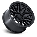 Fuel - FC899 CHISEL - Black - Blackout - 20" x 10", -18 Offset, 6x135 (Bolt pattern), 87.1mm HUB
