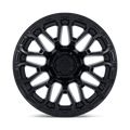 Fuel - FC899 CHISEL - Black - Blackout - 20" x 10", -18 Offset, 5x127 (Bolt pattern), 71.5mm HUB
