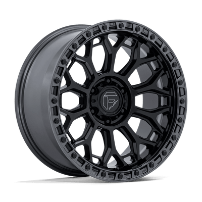 Fuel - FC901 TALON - Black - Gloss Black W/ Gunmetal Lip - 20" x 9", 20 Offset, 6x139.7 (Bolt pattern), 106.1mm HUB