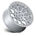 Fuel - FC901 TALON - Silver - Gloss Silver W/ Machined Face - 20" x 9", 1 Offset, 6x139.7 (Bolt pattern), 106.1mm HUB
