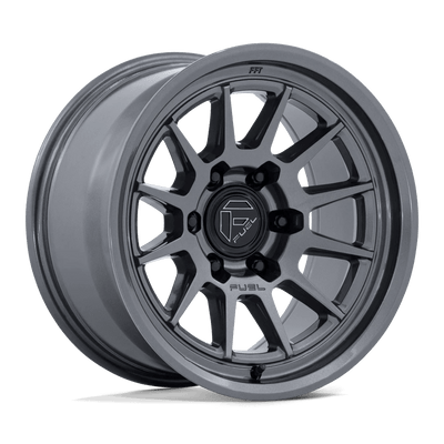 Fuel - FC902 SPUR - Gunmetal - Gloss Gunmetal - 17" x 8.5", 25 Offset, 6x135 (Bolt pattern), 87.1mm HUB