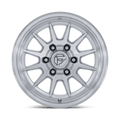 Fuel - FC902 SPUR - Silver - Gloss Silver W/ Machined Face - 17" x 9", -12 Offset, 6x139.7 (Bolt pattern), 106.1mm HUB