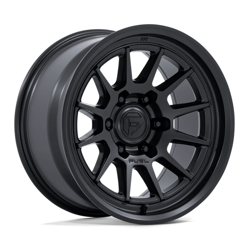 Fuel - FC902 SPUR - Black - Matte Black - 17" x 8.5", 25 Offset, 6x114.3 (Bolt pattern), 66.06mm HUB