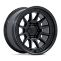 Fuel - FC902 SPUR - Black - Matte Black - 17" x 9", 1 Offset, 6x139.7 (Bolt pattern), 106.1mm HUB