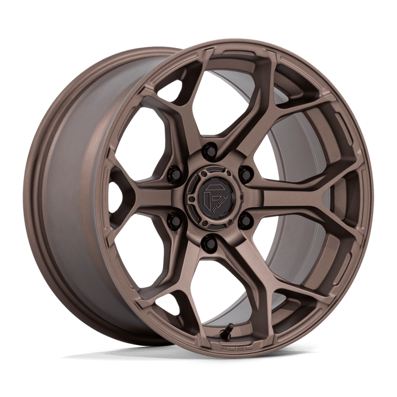Fuel - FC903 SPLICER - Bronze - BURNT BRONZE - 17" x 9", 1 Offset, 6x139.7 (Bolt Pattern), 106.1mm HUB