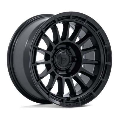 Fuel - FC905 ASCEND - Black - Matte Black W/ Gloss Black Lip - 17" x 9", 1 Offset, 6x135 (Bolt pattern), 87.1mm HUB