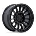 Fuel - FC905 ASCEND - Black - Matte Black W/ Gloss Black Lip - 20" x 9", 1 Offset, 5x127 (Bolt pattern), 71.5mm HUB