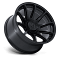 Fuel - FC906 HALO - Black - Blackout - 20" x 9", 1 Offset, 5x127/139.7 (Bolt pattern), 78.1mm HUB