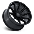 Fuel - FC906 HALO - Black - Gloss Black - 20" x 10", -18 Offset, 6x135/139.7 (Bolt pattern), 106.1mm HUB